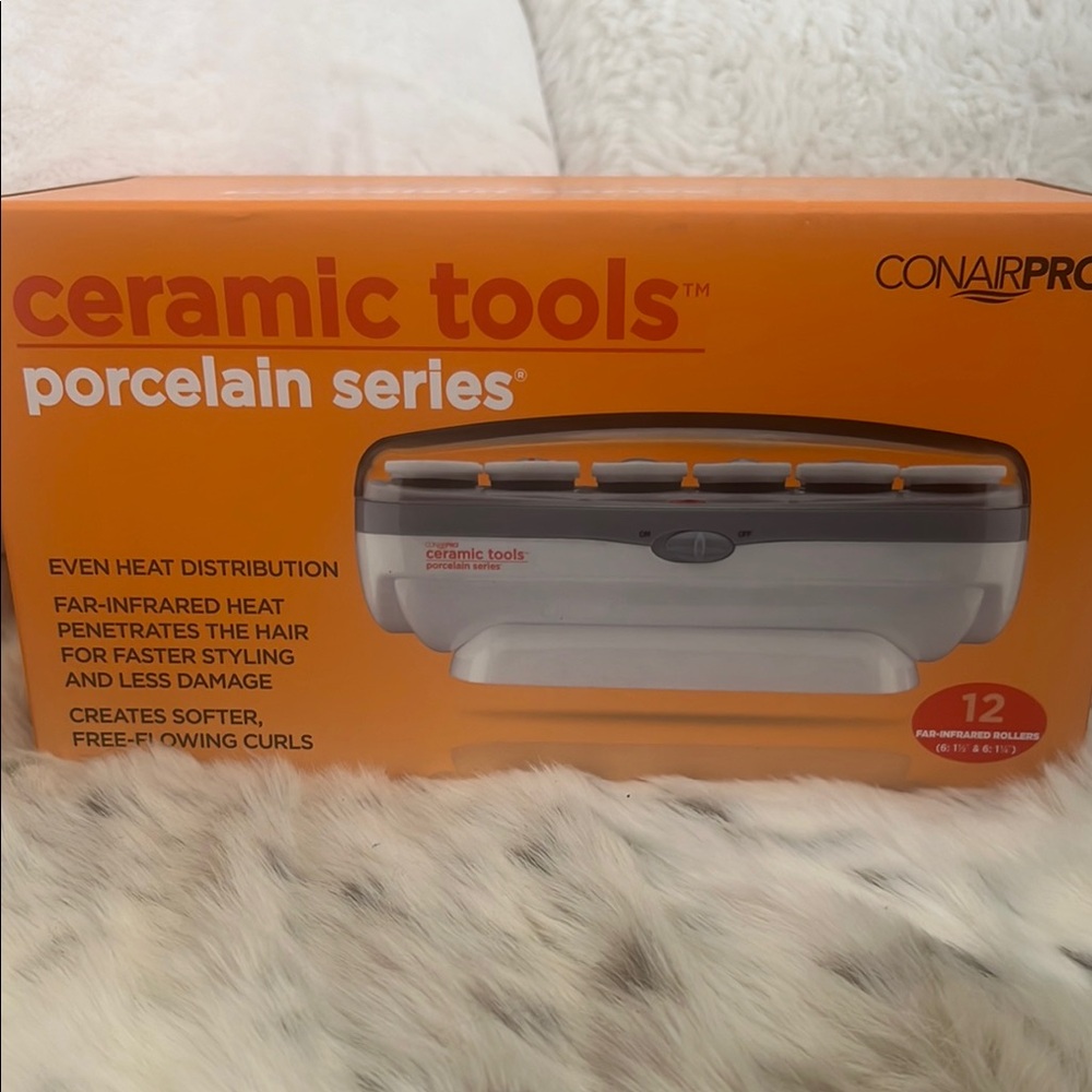 ConairPro Ceramic Tools Porcelain Hair Roller Set